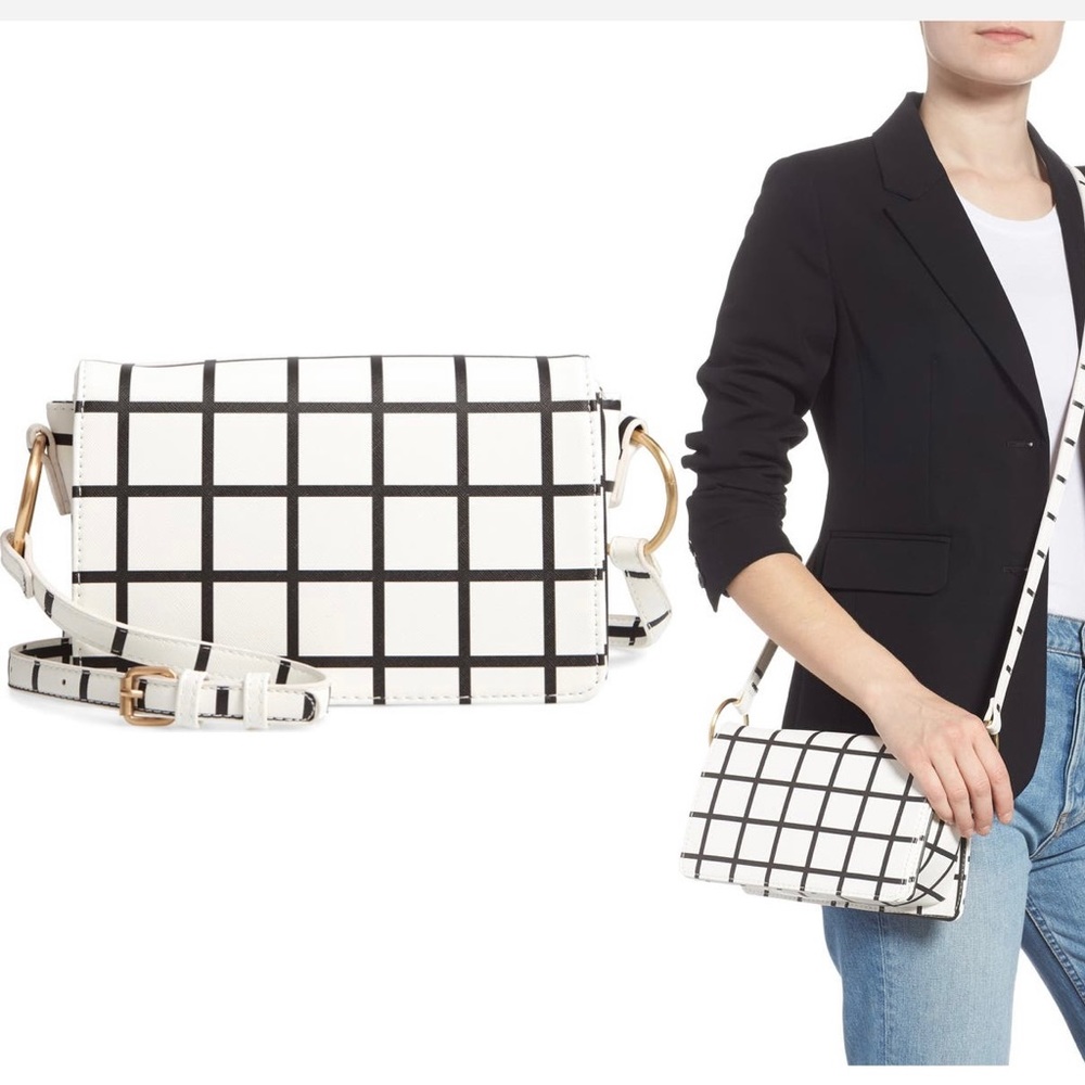 BP Check Faux Leather